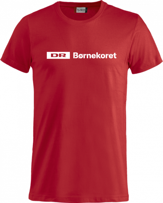 Clique - Dr Børnekoret T-Shirt - Red