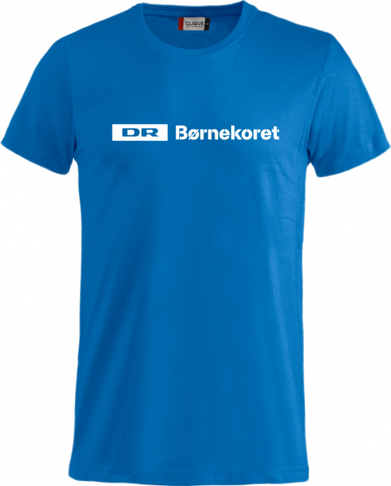 Clique - Dr Børnekoret T-Shirt - Królewski błękit