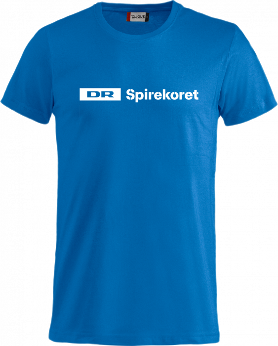 Clique - Dr Spirekoret T-Shirt - Koninklijk blauw
