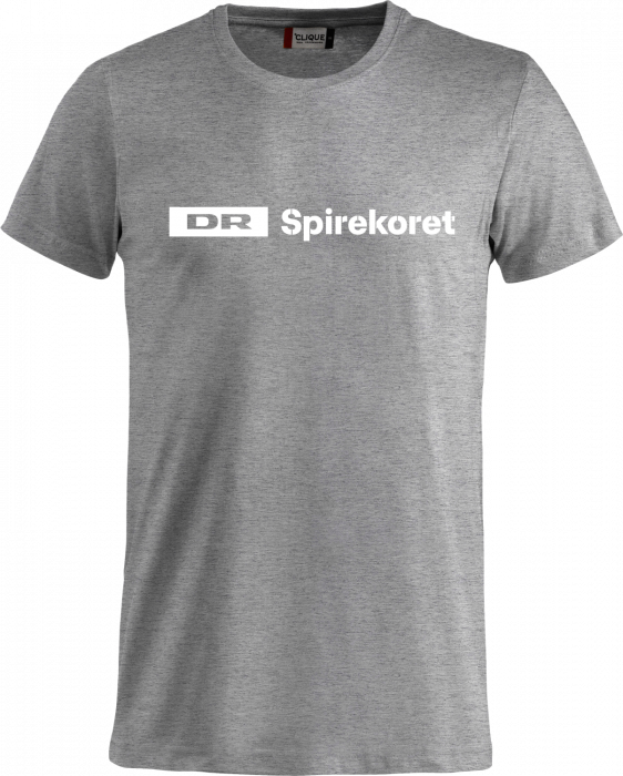 Clique - Dr Spirekoret T-Shirt - Grå