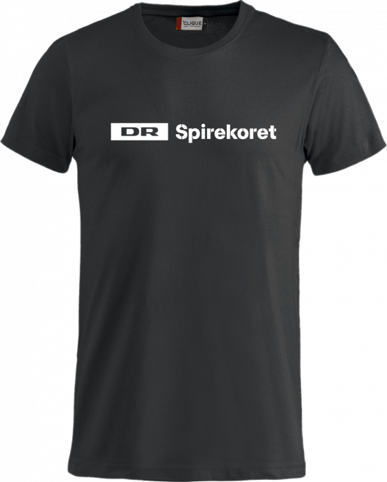 Clique - Dr Spirekoret T-Shirt - Svart